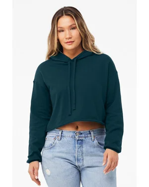 Bella + Canvas 7502 Women's Cropped Fleece Hoodie