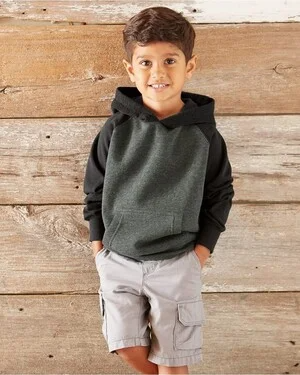 Independent Trading PRM10TSB Toddler Special Blend Raglan Hoodie